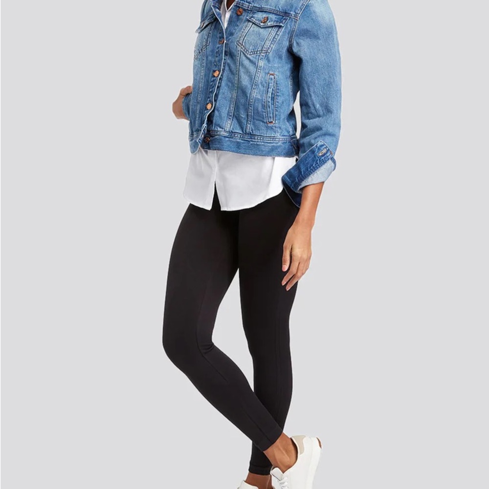 Spanx seamless leggings in black